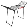 Clothes drying rack VILEDA King Ultimate 174096 — foldable steel stand, 20 m drying space, castor wheels, 112 cm height