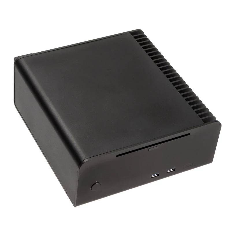 Streacom ST-FC8B Alpha Optical Fanless HTPC-Enclosure + 120-Watt-Power Supply