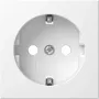 Socket outlet Schuko Gira System 55 Reinweiß 1-gang (MPN 492003)