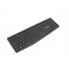 Wired USB Full-size Keyboard and Mouse set NATEC SQUID — QWERTY US International, 105 keys, Black, 1600 DPI mouse
