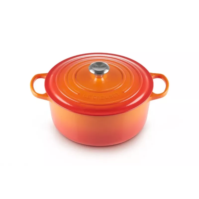 Le Creuset 21177280902430 6.7 L Round Orange, Red