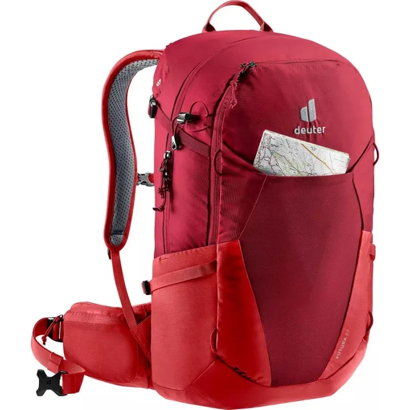 Deuter Futura 27 Women's hiking backpack Red