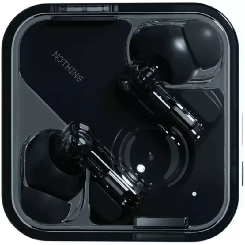 Nothing Ear Headphones True Wireless Stereo (TWS) In-Ear calls/music Bluetooth Black - Transparent (A10600061)