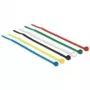 Cable Tie DeLOCK 18627 Nylon Black Blue Green Red Transparent Yellow 100 pcs 100mm 2.5mm