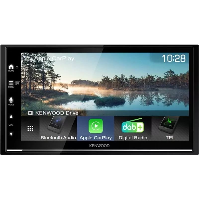 Kenwood DMX7722DABS car media receiver Black Wi-Fi Bluetooth