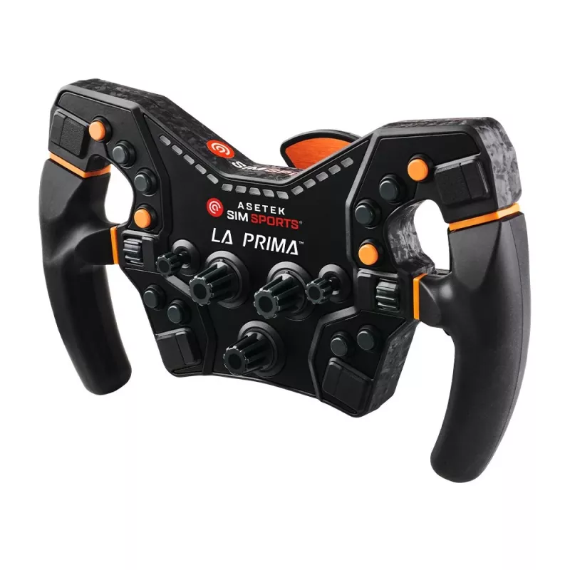 Steering wheel Asetek La Prima Black wired PC power cable