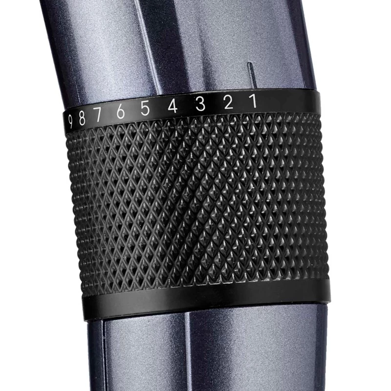 Hair trimmer BABYLISS E976E — cordless rechargeable, 26 length steps, 0.5 mm–25 mm, 40 mm blade, titanium/stainless steel blades, 60 min runtime