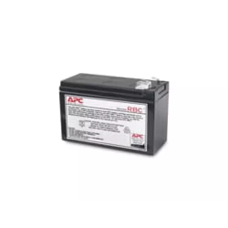 APC Battery Replacement Cartridge APCRBC110 (OEM), Sealed Lead Acid (VRLA), 1 pc(s), 84 VAh, Black, RoHS, 2.5 kg