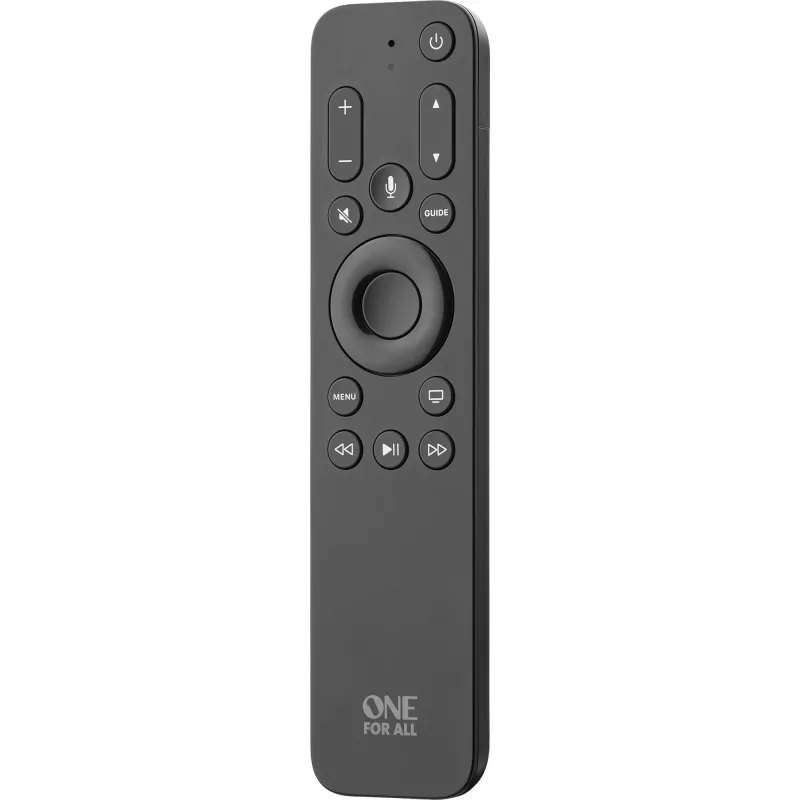 Universal Electronics One For All URC1110 remote control with Siri, backlight, 3-in-1 compatibility