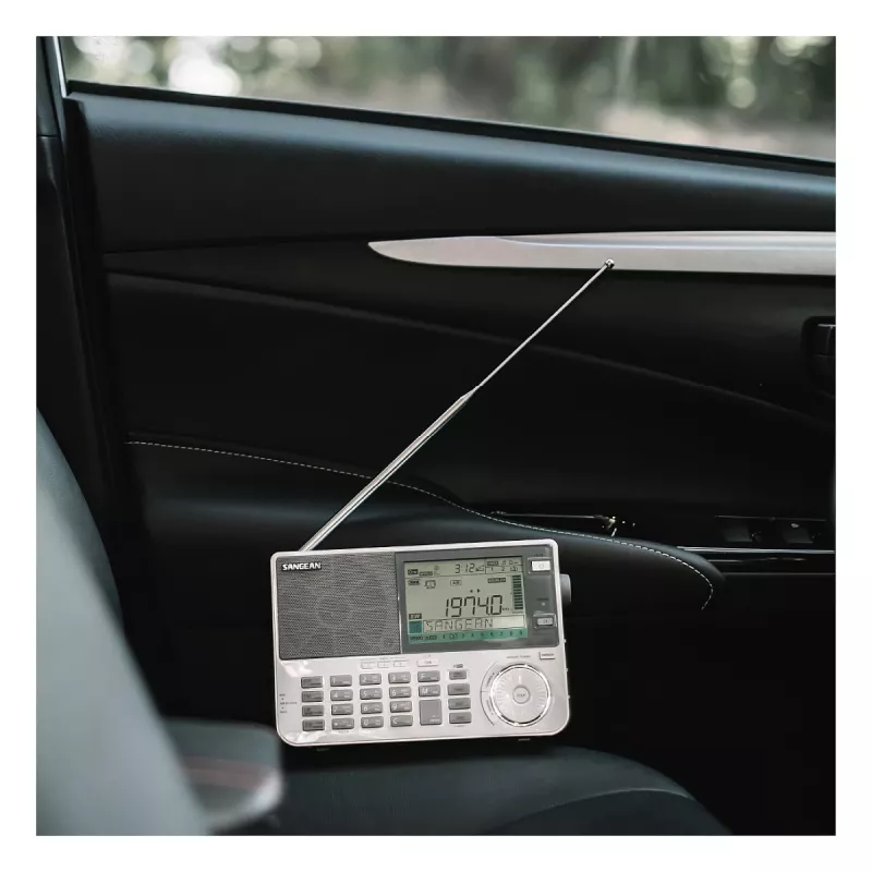 Portable Radio Sangean ATS-909 X2 — white — AM FM SW digital tuning