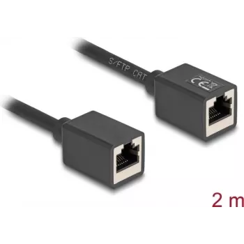 Networking cable DeLOCK 90331 RJ-45 Cat6a 2 m Black