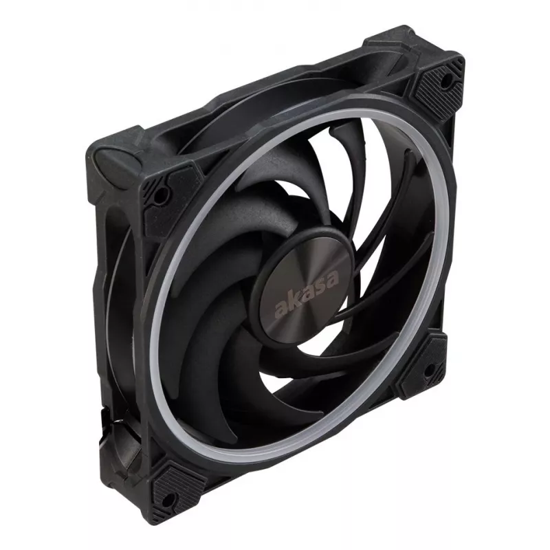 AKASA SOHO AR 120mm ARGB Case Fan - Black