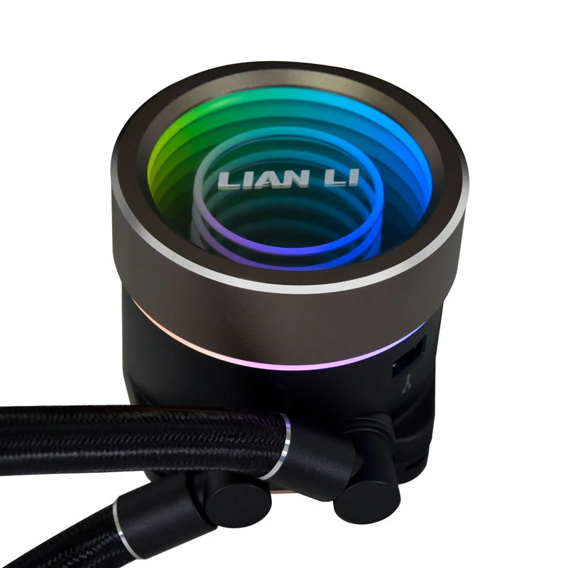 All-in-one liquid cooler Lian Li Galahad II Trinity 12 cm Black