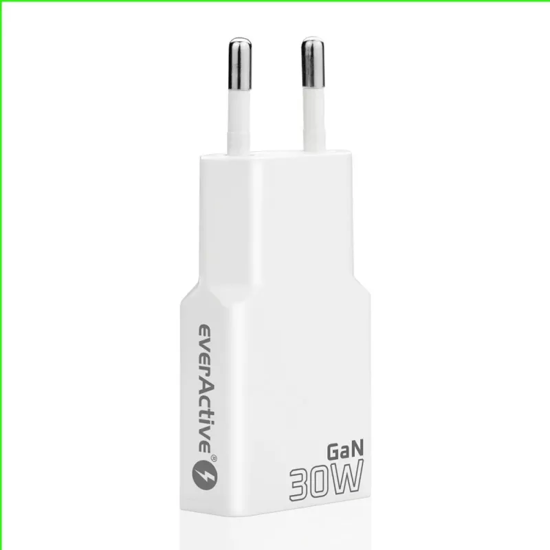 Universal USB Wall Charger everActive SC-380Q Super Slim QC 3.0 — Quick Charge 3.0, compact design