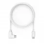 Compulocks 6ft USB-C to USB-C 90-Degree 2.0 Charge and Data Cable - USB Cable - 24 pin USB-C (M) straight to 24 pin USB-C (M) nach rechts Angled - 1.83 m - White - for Compulock