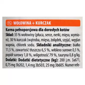 ANIMONDA Carny Adult Beef and chicken - wet cat food - 400g