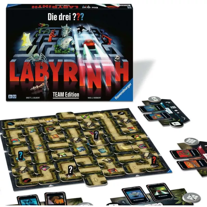 Die drei Labyrinth - Team Edition, Board Game