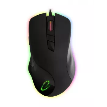 Optical gaming mouse ESPERANZA EM132 — 7 buttons, 7200 DPI, RGB, right-hand, USB 2.0, 1.5 m cable