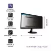 Qoltec 51054 display privacy filter 48.3 cm (19) Laptop