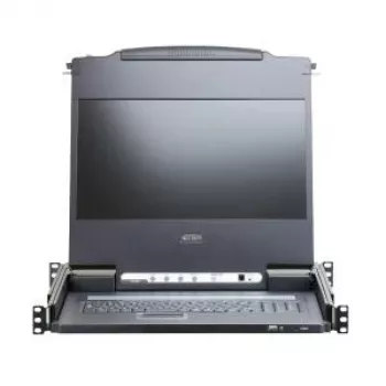 Aten CL6700MW Konsolenregal 43,9 cm (17.3 ) 1920 x 1080 Pixel Metall Black 1U (CL6700MW F)