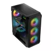 Computer Case Logic Concept Portos ARGB ATX Black