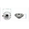 Air cooler Gembird CPU-HURACAN-X40 — 90 mm fan, 800–1600 RPM, LGA 775 support, transparent