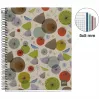 MIQUELRIUS College Notebook Eco Design 4 squared DIN A5 inner margin (A246399)
