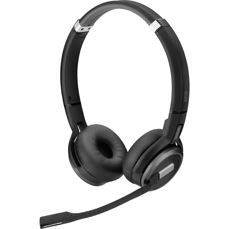 EPOS IMPACT SDW 5066T - Headset-System - On-Ear - DECT - Wireless, Wired - Black - Certified for Microsoft Teams, Optimised for UC (1001039)