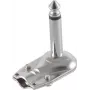 Mono 6.3mm Right Angle Connector ShiverPeaks 50610-WM Metal, 6.35mm mono plug, right-angle