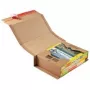 ColomPac CP020.12.020 - Flexible wrap-around packaging - book packaging aus Corrugated Board - 325 x 250 x 80 mm - brown - 1 Pack = 20 pc(s) (CP020.12.020)