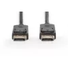 Connection Cable DisplayPort with snaps 1080p 60Hz FHD Type DP / DP M / M black 1m