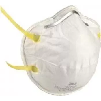 Respirator dust mask 3M 8710-PT, white fleece, single pack