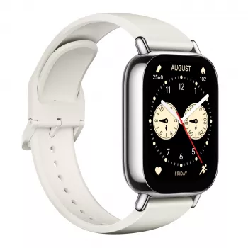 Smartwatch Xiaomi Redmi Watch 5 Lite — 1.96 inch AMOLED, GPS, 470mAh, Gold case, White TPU band