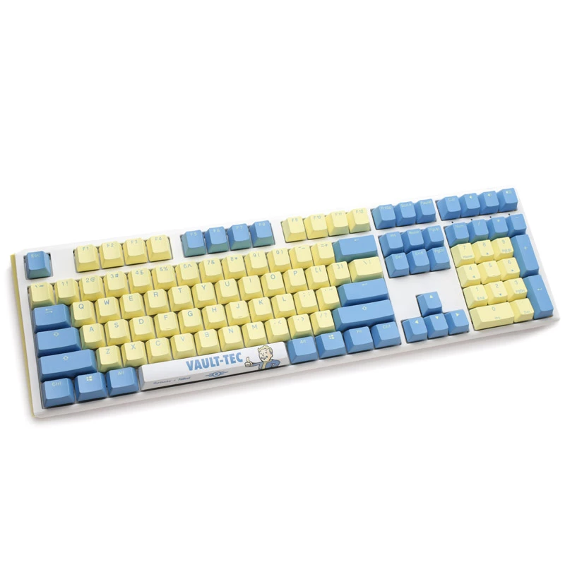 Ducky x Fallout Vault-Tec Limited Edition One 3 Gaming Keyboard + Mousepad - MX-Silent-Red (US)
