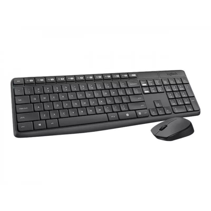 Wireless Keyboard and Mouse Combo Logitech MK235