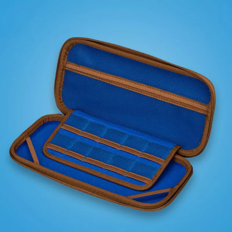 Carrying case FR-TEC One Piece Bag Chibi Nintendo Switch Blue Brown White
