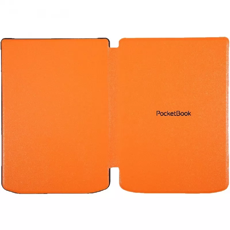 Folio case for 6 inch e‑book reader PocketBook Shell — orange, 112×160×12.5 mm, 0.0765 kg