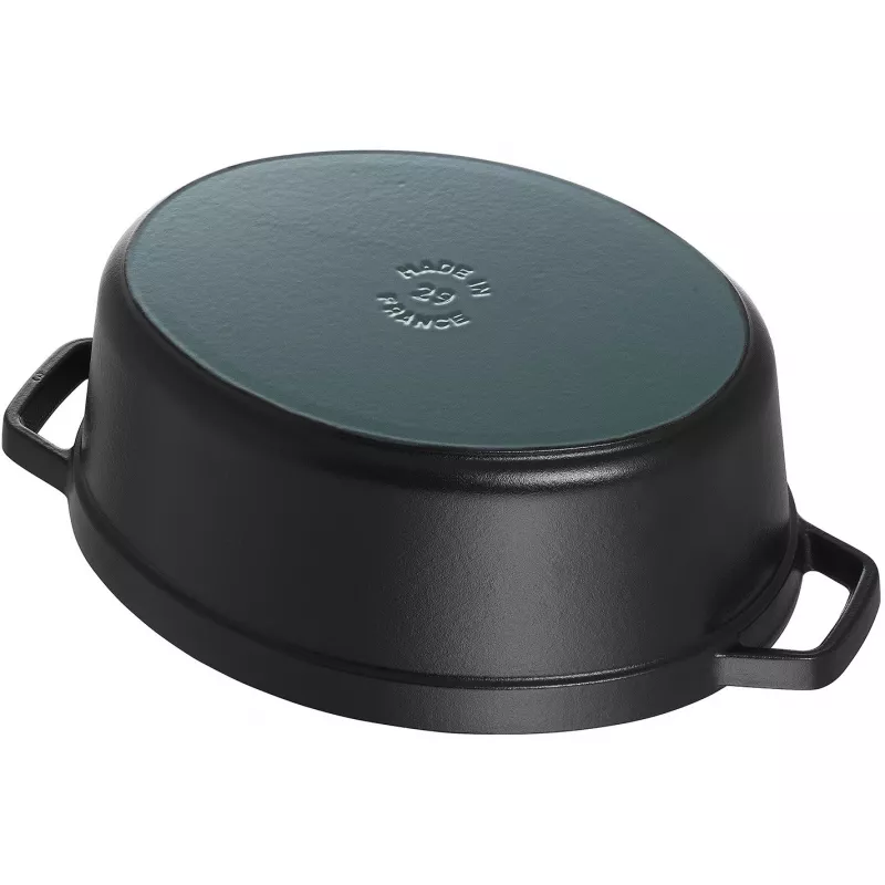 Roasting Pan Staub 40509-509-0 12 L Cast Iron Black