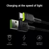 Green Cell KABGC06 USB cable 1.2 m USB A USB C Black