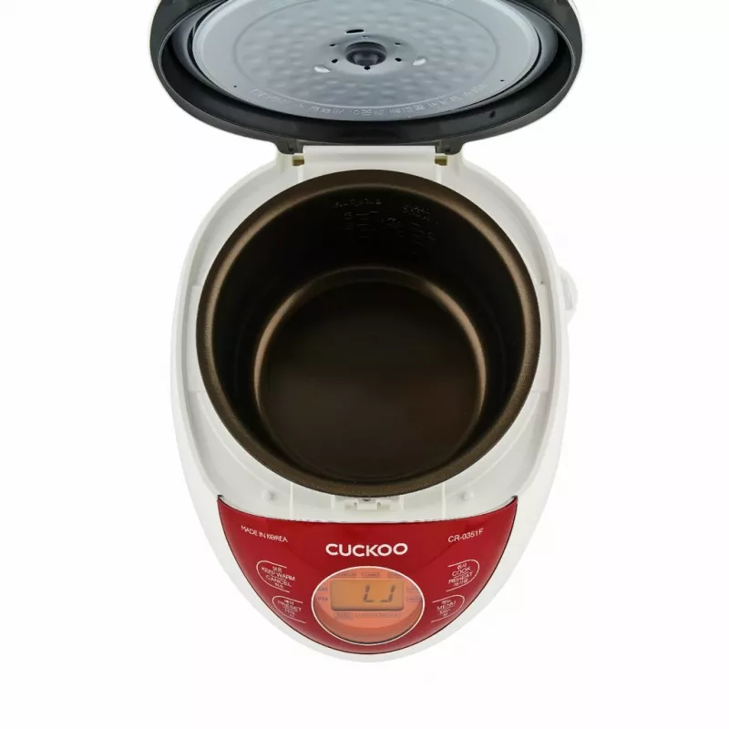 Cuckoo CR-0351F RED rice cooker 0.54 L 425 W Red, White