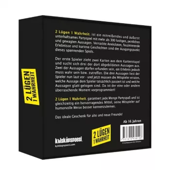 Pegasus 2 Lies 1 Truth Party Game