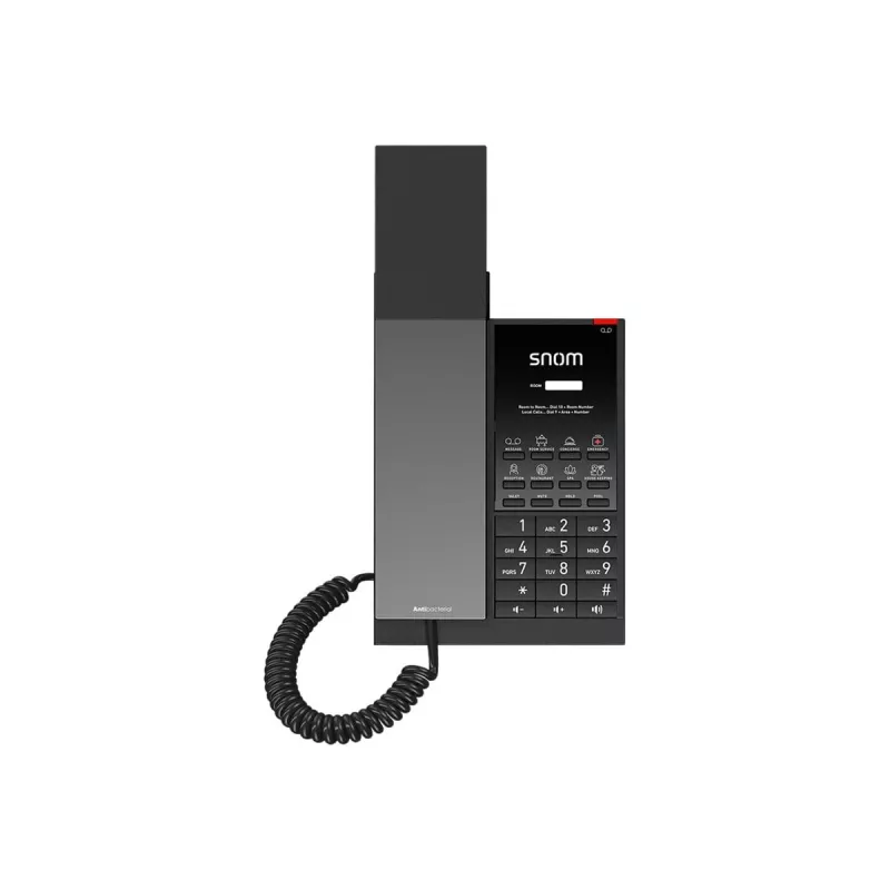 IP Phone Snom HD350W Black Wired Handset Wi-Fi
