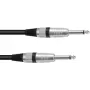 Speaker cable Omnitronic 3021169M, 2×1.5 mm² conductors, 1.5 m, black