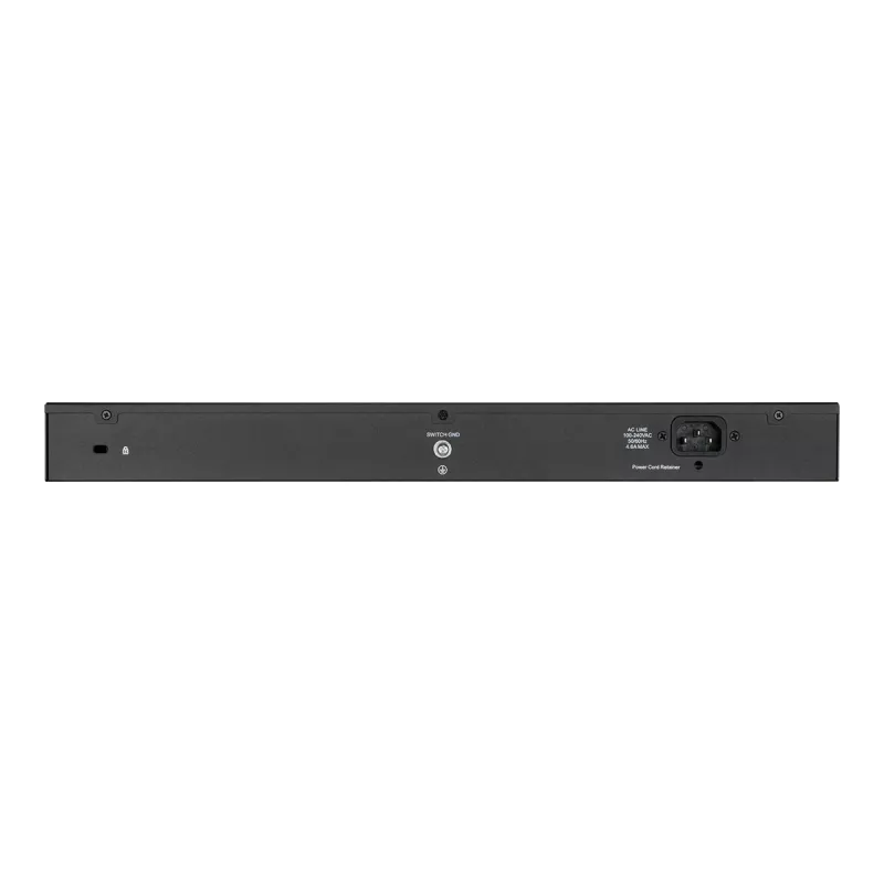 D-Link DGS-1100-26MPV2/E network switch Managed L2 Gigabit Ethernet (10/100/1000) Power over Ethernet (PoE) Black