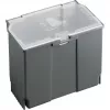 Storage box Bosch SystemBox rectangular polypropylene 176×105×133 mm Black/Grey