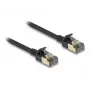 Network Cable DeLOCK RJ45 Cat.8.1 F/FTP Slim Pro 5m Black