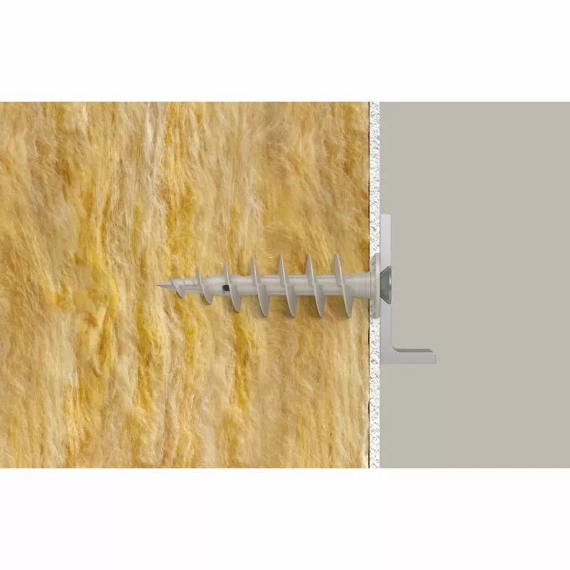 Screw Anchor Fischer 570349 FID II Plus 80mm White 25 pcs