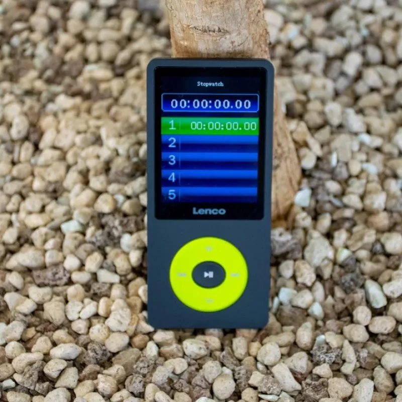 MP3 player Lenco Xemio-860GN 8 GB Black Lime LCD 18h playback