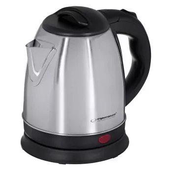 Electric kettle ESPERANZA 1.0 L stainless steel and plastic, 1350 W, cordless, auto shut-off