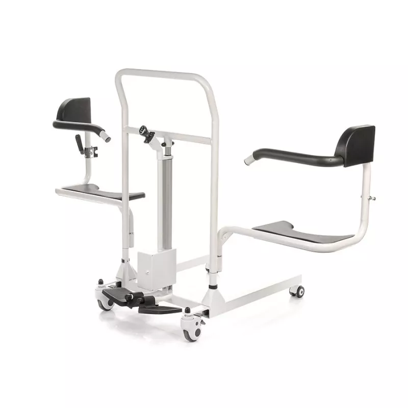 Sanitary Wheelchair and Shower Trolley MDH BMW02 – Lightweight Foldable Commode Chair